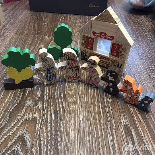 Деревянные конструкторы-сказки