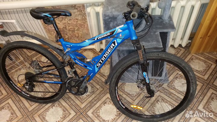 Велосипед Stinger 26, Versus D, рама-16, синий