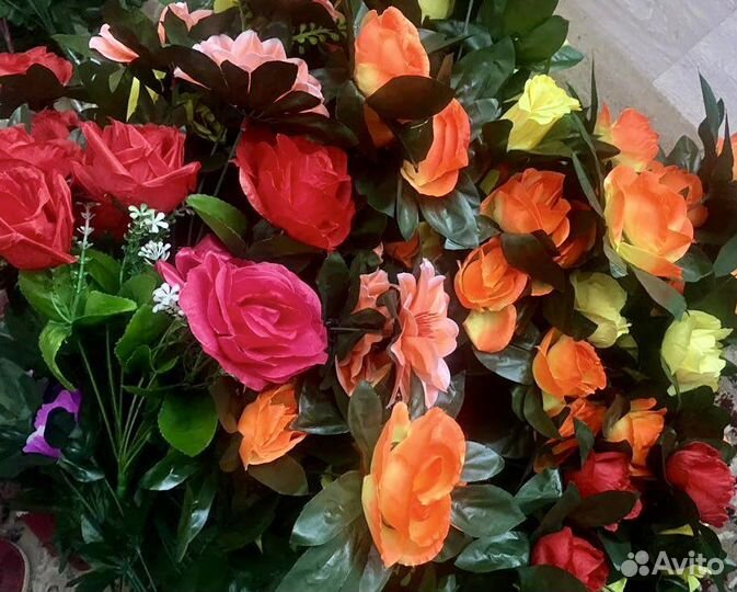 Букет из искусственных цветов