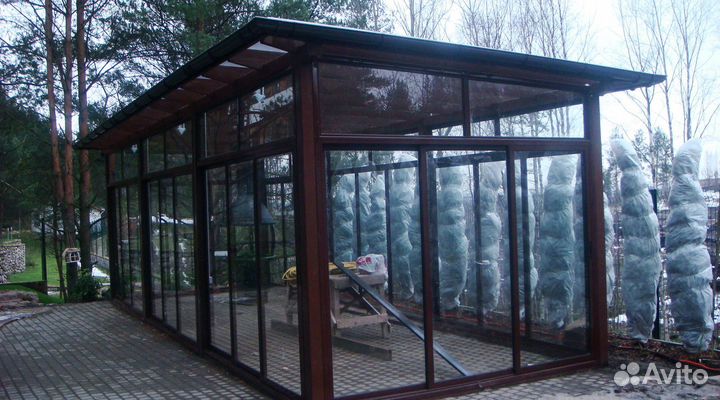 Остекление холодное для террас, веранд, беседок