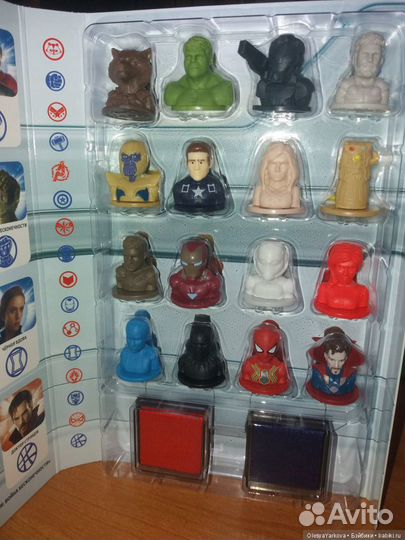 Ластики Стиратели герои Марвел новые