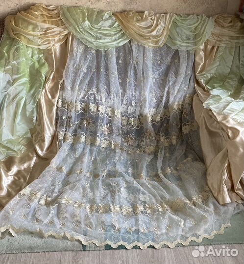 Шторы, тюль, ламбрекен