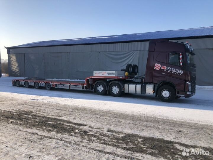 Полуприцеп трал (тяжеловоз) Тверьстроймаш 993941, 2020