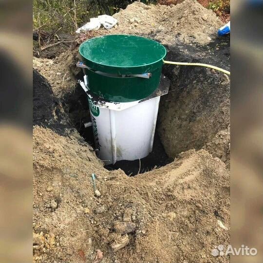 Стация биологической очистки с доочисткой дачный