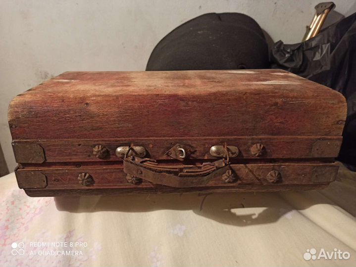 Чемодан маленький СССР ранний период под реставр