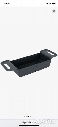 Сушилка для посуды 17*9*51 на раковину раздвижная