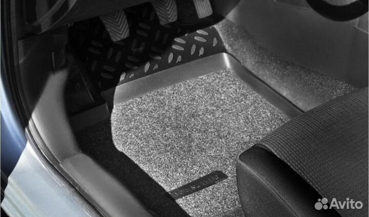 Коврики Chevrolet Spark 2009-2011 ворс 3D высокий