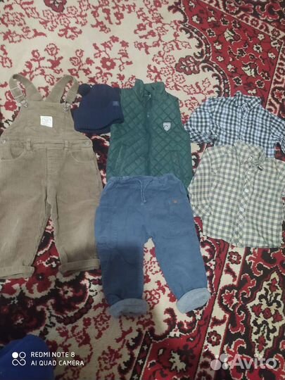Вещи пакетом на мальчика 2 года