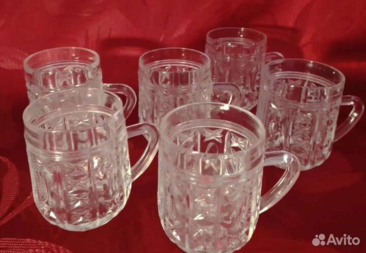 Стаканы, бокалы, рюмки. Хрусталь