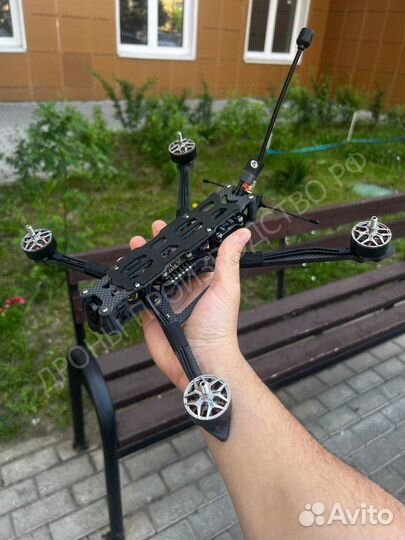 Квaдрoкоптeр fpv Piranha 7 и 10 дюймов