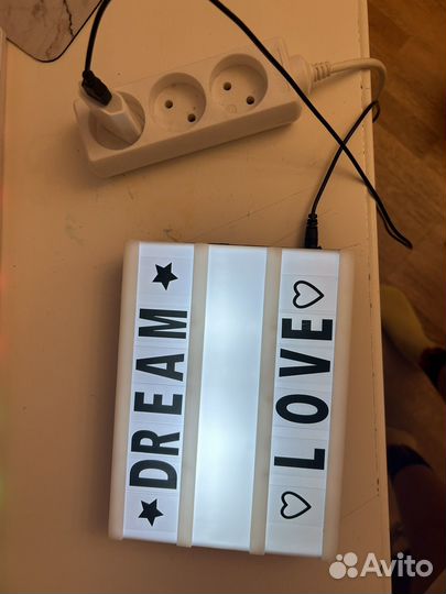 Ночник лайтбокс