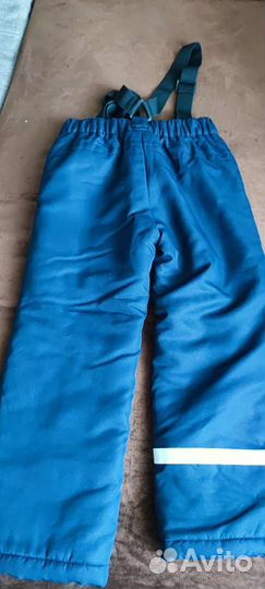 Костюм, комбинезон+куртка, р. 122