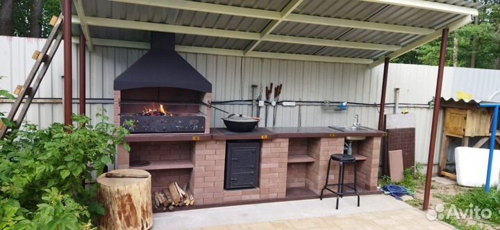 Модульные комплексы Барбекю. Мангал. Печь под Каза