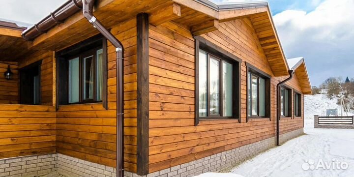 Имитация бруса для стен