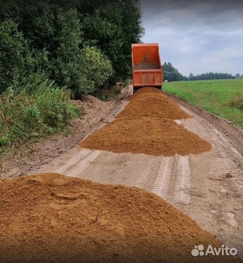 Чернозем, Щебень, Песок, Навоз, Торф, Земля, Отсев