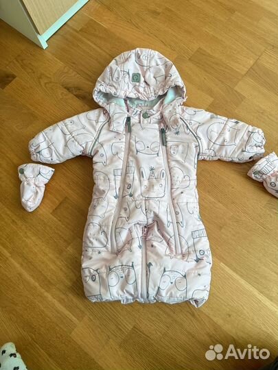 Комбинезон crokid 68-74 еврозима/демисезон