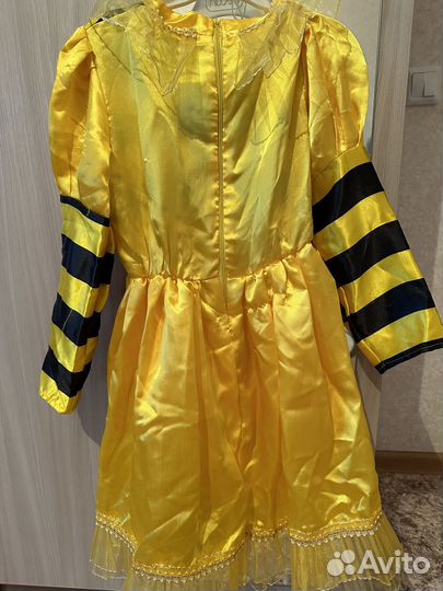 Новогодний костюм для девочки пчелка