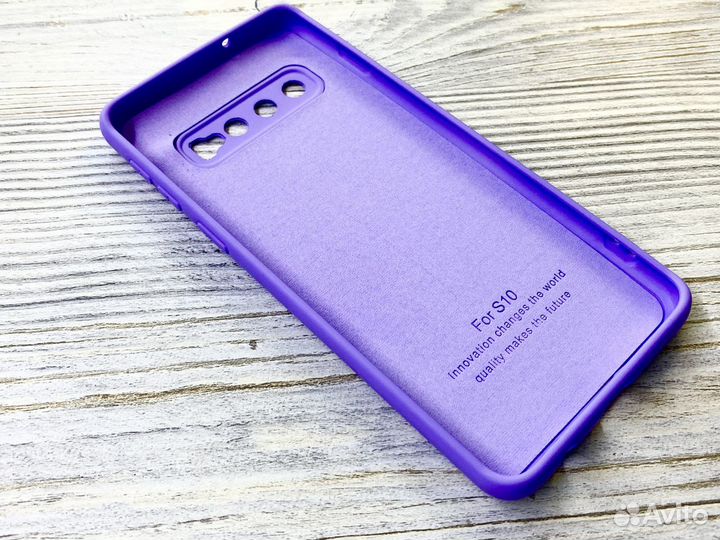Чехол на Samsung Galaxy S10 Silicone Case