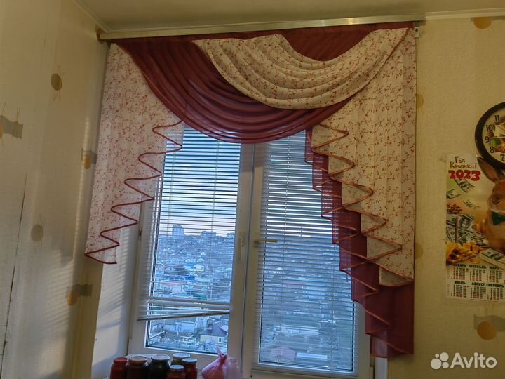 Тюль, шторы, ламбрикен