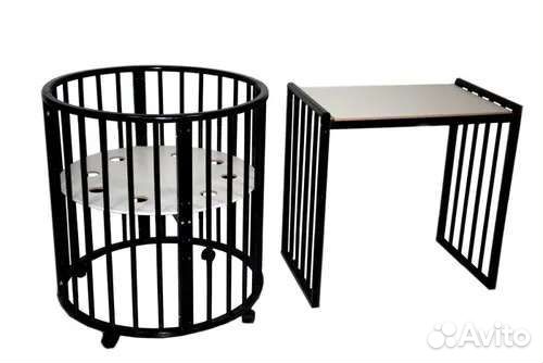 Кроватка новая трансформер венге