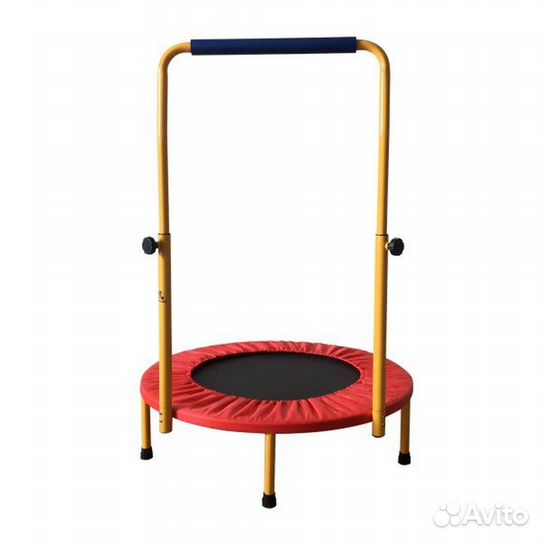 Детский батут с поручнем
