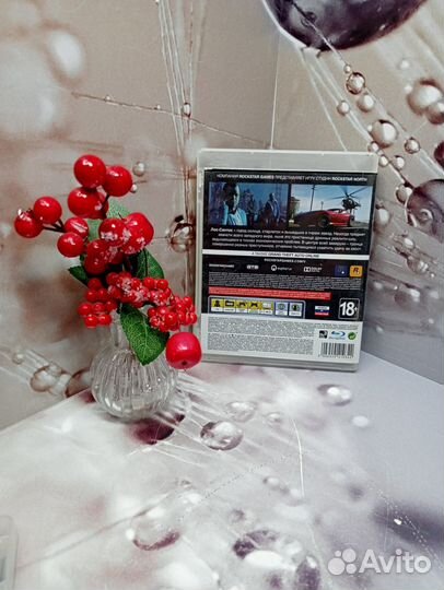 Диск на PS3 Grand Theft Auto V (GTA 5)