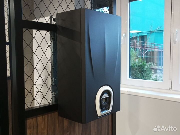 Газовые котлы итальянского бренда. черные