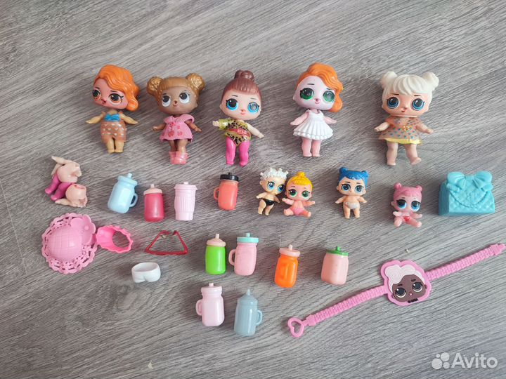 Куклы лол, Маша и медведь