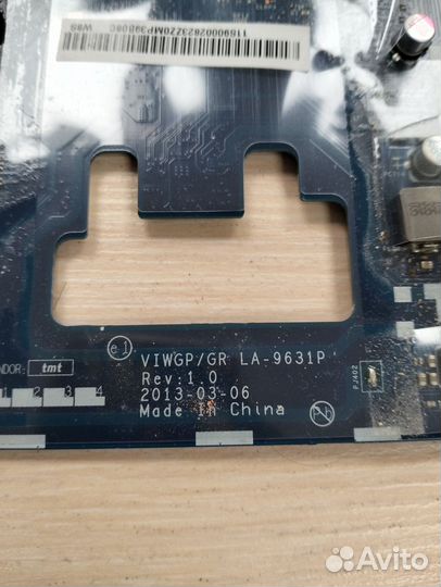 Материнская плата LA-9631P