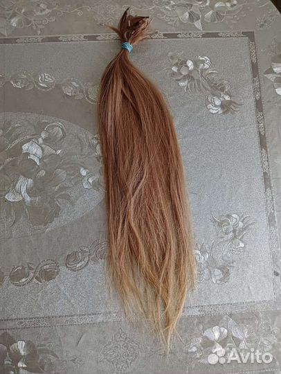 Волосы для наращивания славянка бу