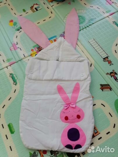 Конверт на выписку летний для девочки