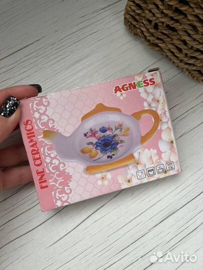 Подставка под чайные пакетики новая