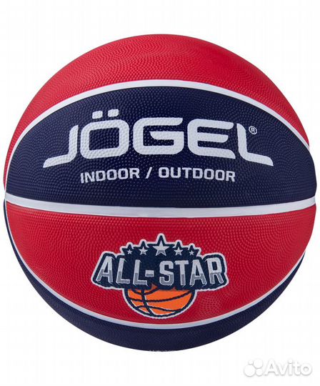 Мяч баскетбольный Streets ALL-star №3, Jögel