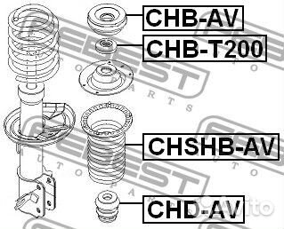Пыльник переднего амортизатора