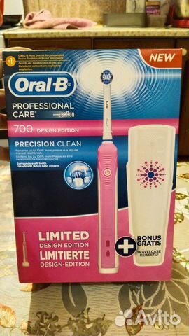 Зубная щетка oral b новая