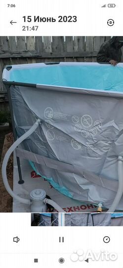 Каркасный бассейн bestway 305 100