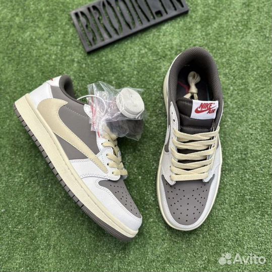 Кроссовки Nike Air Jordan 1 low travis scott