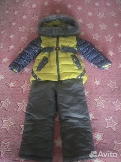 Зимний костюм для девочки