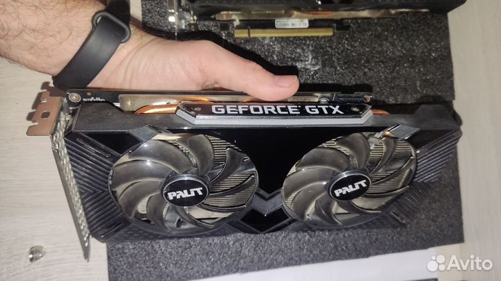 Видеокарта Palit GTX1660 6Гб