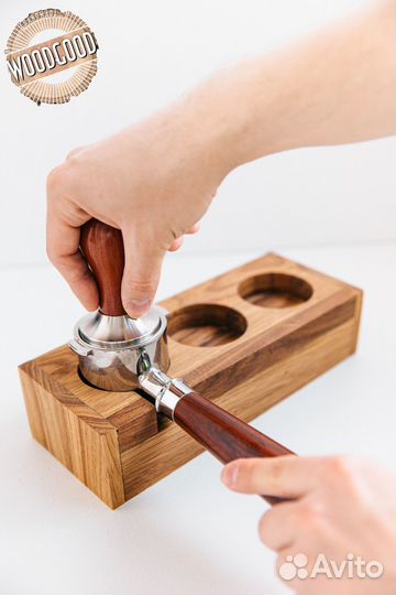 Деревянная подставка для темпера и рожка