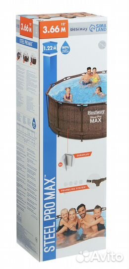 Бассейн каркасный Bestway 561JH 366 х 122 см