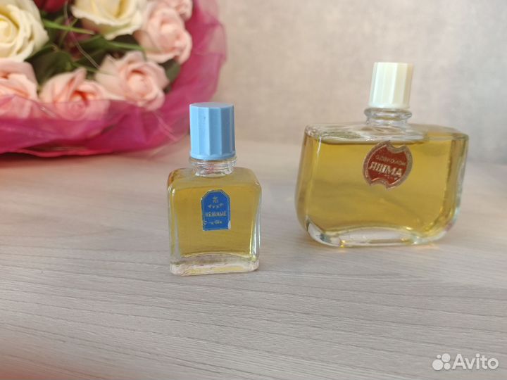 Духи Нежные, одеколон Яшма СССР