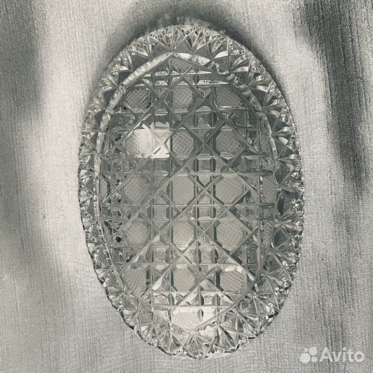 Хрустальная менажница