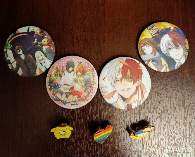 Значки аниме