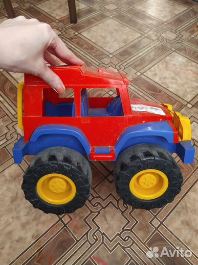 Детские игрушки машины пакетом