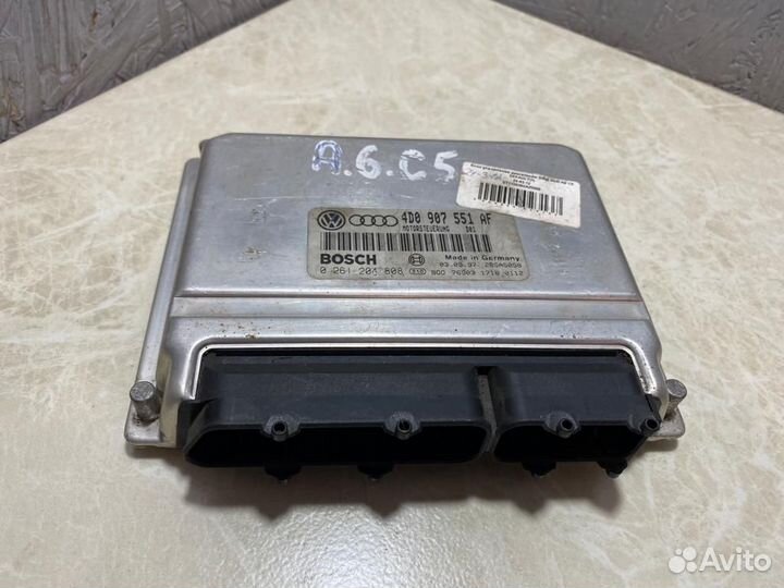 Блок управления двигателем (эбу) audi А6 С5