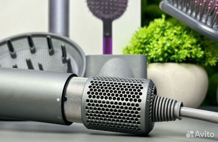 Фен dyson + расческа