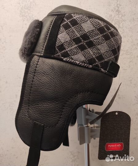 Шапка - ушанка LF-label Дизайнерская Оригинал