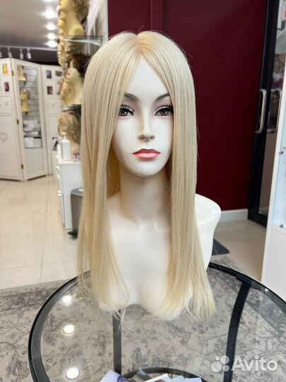 Система из натуральных волос блонд