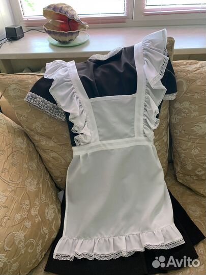 Школьная форма с фартуком